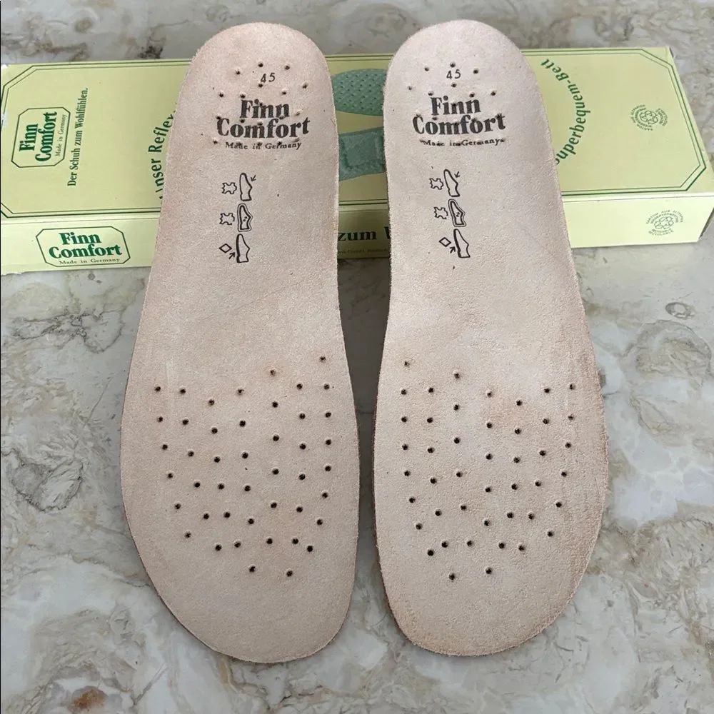 NEW! Finn Comfort Insoles Size 45 | Genuine Cork Footbed | Made in Germany